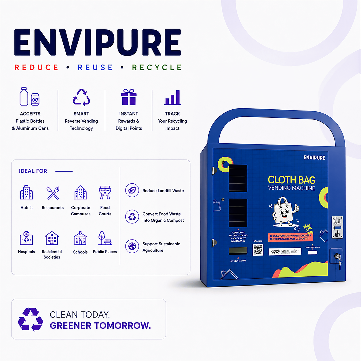 Cloth Bag Vending Machine