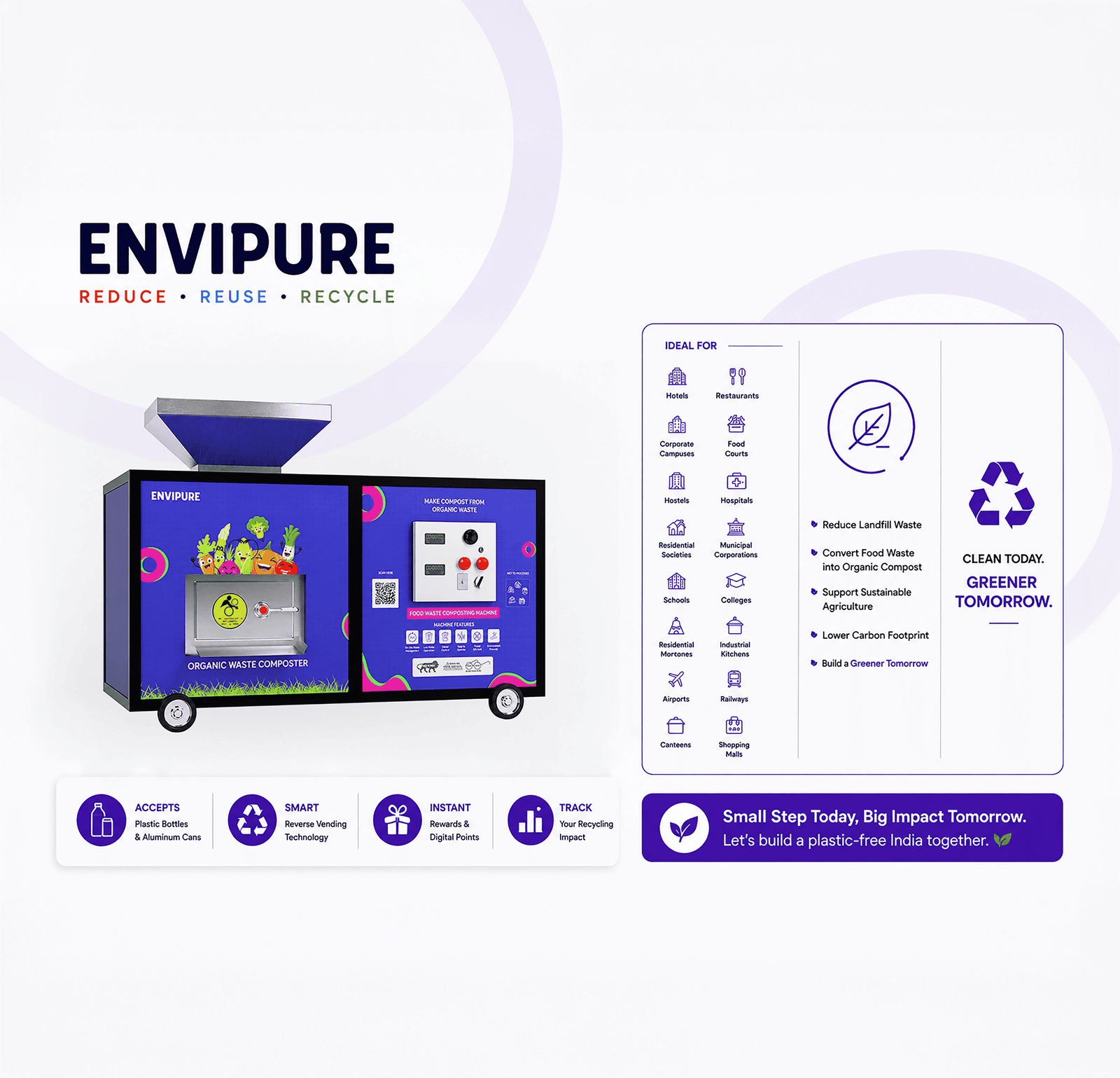 Food Waste Composting Machine