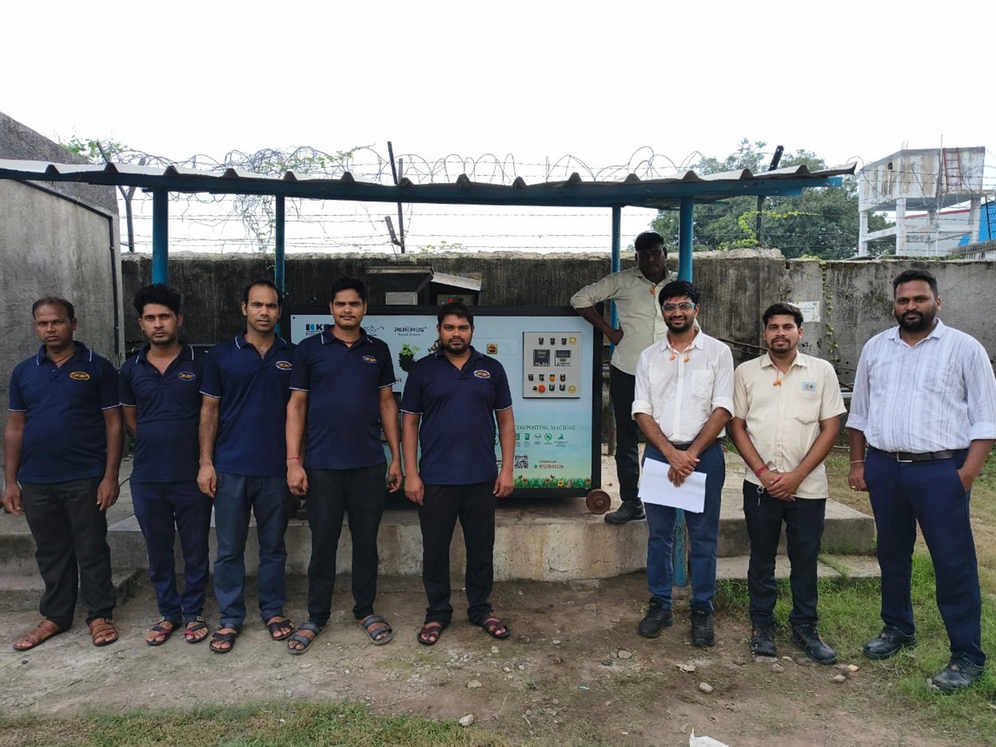Envipure waste management project installation 13