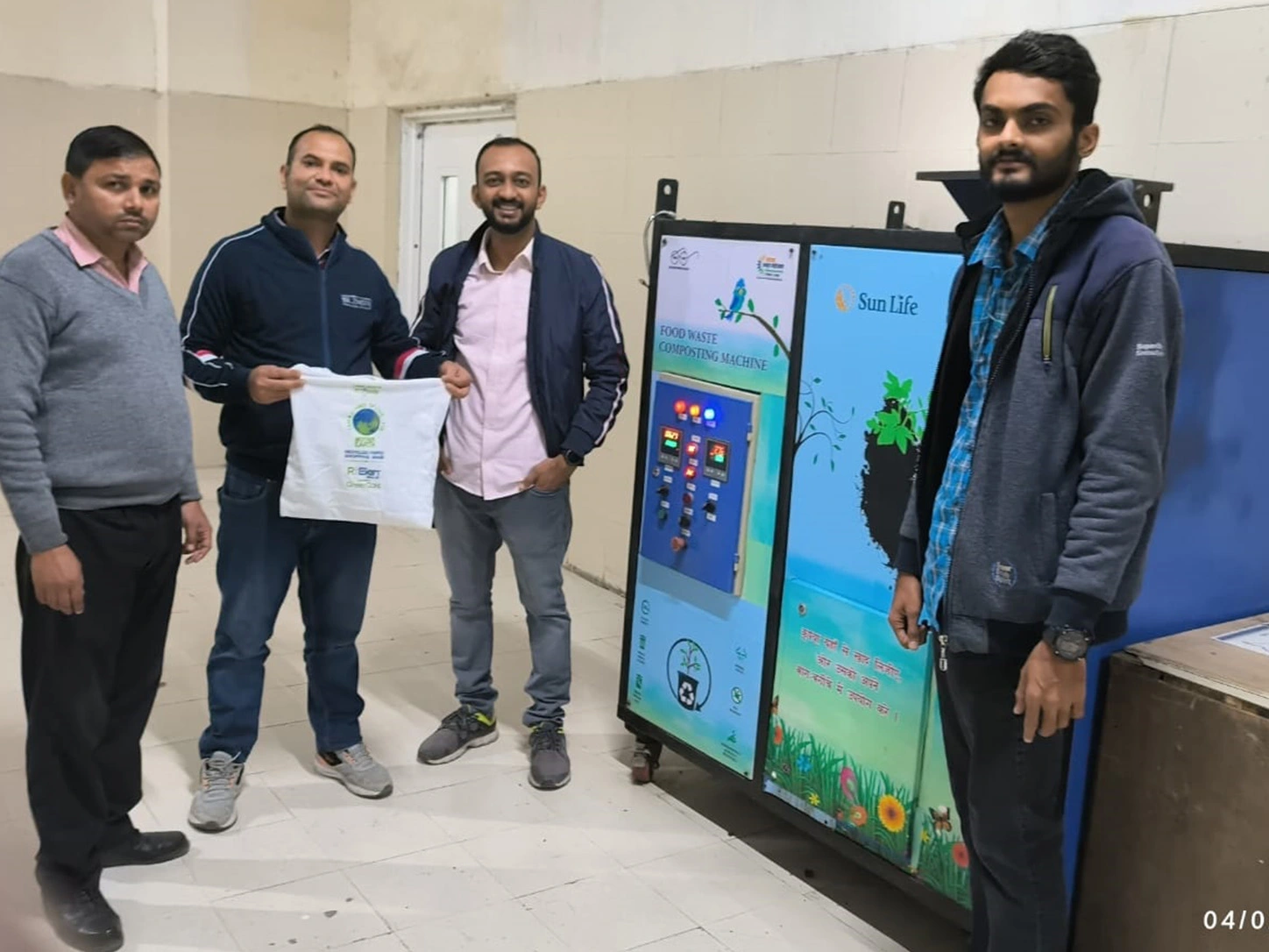 Envipure waste management project installation 15